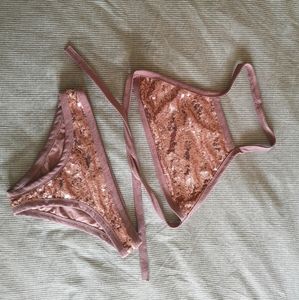 Sequin bikini